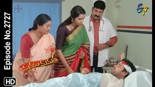 Manasu Mamata | 16th October 2019  | Full Episode No 2727 | ETV Telugu
