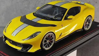 1/18 MR Ferrari 812 Competizione Giallo Tristrato