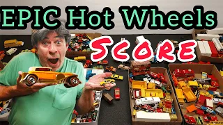 Huge Toy Auction Score / I Bought Hot Wheels Redlines / Opening Mystery Boxes!! / 1970s Diecast Toys