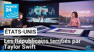 Marie-Cécile Naves : "Les Républicains redoutent que Taylor Swift déclare son soutien à Joe Biden"