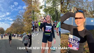 I RAN THE NEW YORK CITY MARATHON | come to NYC with me and a big big announcement