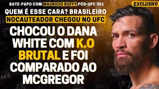 EXCLUSIVO! CONHEÇA O NOVO CRAQUE BRASILEIRO QUE IMPRESSIONOU EM SUA ESTREIA NO UFC: MAURICIO RUFFY
