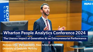 Generative AI's Uneven Impact on Entrepreneurial Performance –Wharton People Analytics