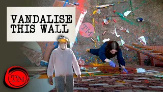 Creatively Vandalise this Wall | Full Task | Taskmaster