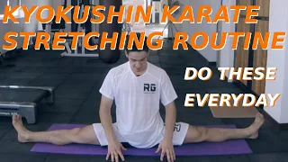 Kyokushin Karate Stretching Routine | Improve your Flexibility Fast