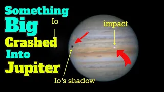 Something Big Just Crashed Into Jupiter