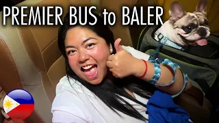 We took a PREMIER BUS to BALER Aurora  🇵🇭 Genesis Joybus to Sabang Beach Baler Aurora