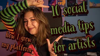 10 Tips For Growing as an Artist on Social Media