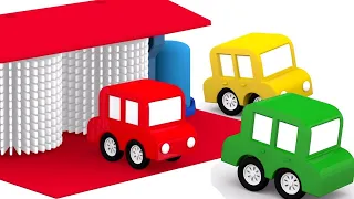 Lasten piirrettyjen täydet jaksot - Leluautot ja lasten rekat autopesulassa