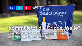Kommt jetzt die Grippe-Welle? Interview mit Virologe Hendrik Streeck | RTL WEST, 11.10.2023