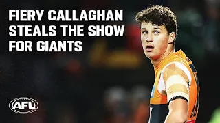 Fiery Callaghan steals the show for Giants | AFL