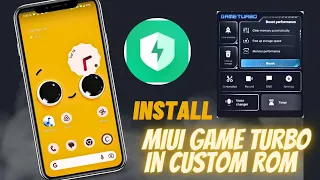 🔥 HOW TO INSTALL GAME TURBO IN ANY CUSTOM ROM ⚡ INSTALL GAME TURBO 8.1 ✅ #gameturbo