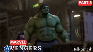 MARVEL'S AVENGERS Gameplay Part 5| Securing the Asset | [Ps5]  - No Commentary