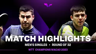 Kirill Gerassimenko vs Darko Jorgic | MS R32 | WTT Champions Macao 2023