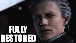 DEVIL MAY CRY 5 - Vergil Return Scene / Nero's Father Revealed