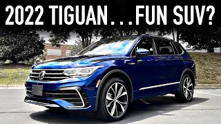 2022 VW Tiguan SEL R Line Review.. Underrated Daily
