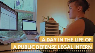 Law School Vlog | A Day in the Life of a Legal Intern - Criminal Defense Work & Networking Event