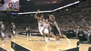 Dirk Nowitzki vs Tim Duncan INSANE Game 7 Duel Highlights 2006 NBA Playoffs - MUST SEE! (REACTION!)