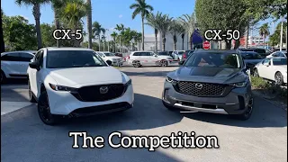 2024 Mazda CX-50 VS 2023 Mazda CX-5
