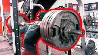 520 Pound Squat at 19 Years Old & 175 Pounds | MASSIVE PR