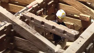 Incredible Structures are Assembled with the Ancient Technique without Nails can Stand for Centuries