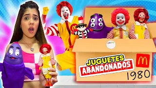 Compré una CAJA DE JUGUETES ABANDONADOS de McDonalds 📦❓y esto pasó😱 | Ani Cat😻