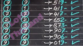 3up close digit set Thai Lottery result 16.05.2023 Lotto Thailand