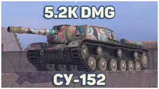 SU-152 • 5.2K DMG • 6 KILLS • WoT Blitz