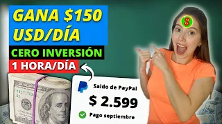 GANA DINERO ONLINE👉 Trabaja Desde Casa y Gana USD 150/día💰Sin Habilidades con Pruebas de Usuario