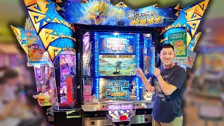 HUGE Crazy Monster Hunter Coin Pusher in Japan!