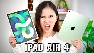 2020 iPAD AIR 4 UNBOXING (COMPARISON TO THE NEW IPAD PRO)