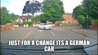 Bad UK Diving Vol 95 Stupid Car, Lorry and Van Drivers and one good cyclist !