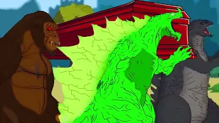 Godzilla Earth Evolution Atomic Breath vs Shin Godzilla & Kong | Coffin Dance Song (Cover)