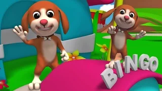 Бинго Собака | рифмуется для детей | питомник Песнь | Nursery Rhymes | Kids Music | Bingo The Dog