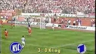 0181992001 - KSC deklassiert die Bayern und Mehmet geht