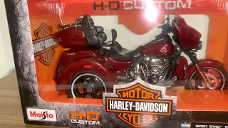 Toy Harley Davidson Tri Glide Model