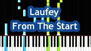 Laufey - From The Start Piano Tutorial