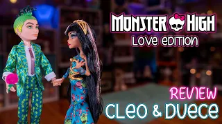 Monster High Howliday Love Edition: Cleo & Deuce Doll Review!