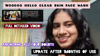 WOODOO HELLO CLEAR SKIN FACE WASH UPDATES ✨ | AFTER 2 MONTHS OF PERSONAL EXPERIENCE | NATALENE HANNA