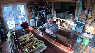 How to make a bow string : How I make a string for an Oneida bow : endless loop bow string :