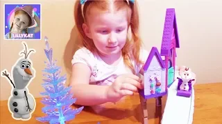 Lillykat Unboxes Toy Disney Frozen Arendelle's Festive Celebration Then Plays With It With Surprise