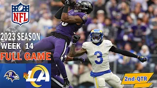 Los Angeles Rams vs Baltimore Ravens  FULL GAME Week 14 (12/10/23) | NFL Highlights Today