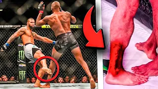 Most HORRIFIC Leg Kick Moments!