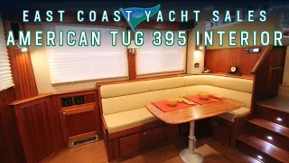 American Tug 395 interior walkthrough