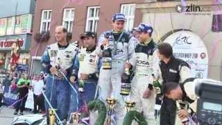 V cíli Barum Rally byli nejrychlejší Kopecký, Pech a Tarabus