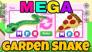 I Traded My Mega Garden Snake For A Massive Win In Adopt Me!! 🐍🔥💚