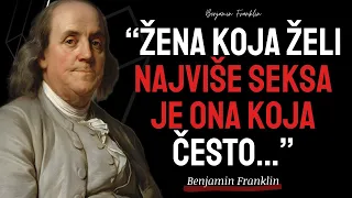 Životne lekcije Benjamina Franklina koje bi ljudi trebali Naučiti što je prije moguće