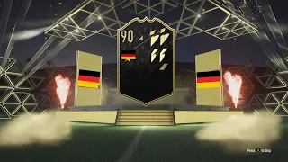 What you get from 2 100k packs in fifa 22 (150k+ player packed)
