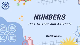 Numbers l For TS ICET and AP ICET