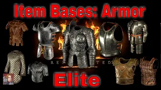 D2R Item Bases - Armors (Sacred Armor, Archon Plate, Great Hauberk, Hellforge Plate, Ect)